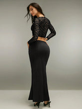 SURIMA Women Elegant Casual Drawstring Waist Fish Tail Hem Skirt, Autumn